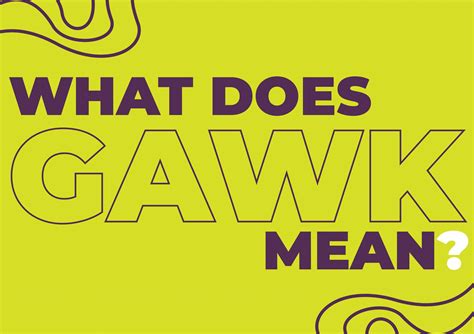 gawk crossword|gawk meaning crossword.